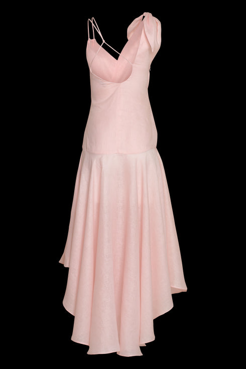 Vestido Marea Rosa